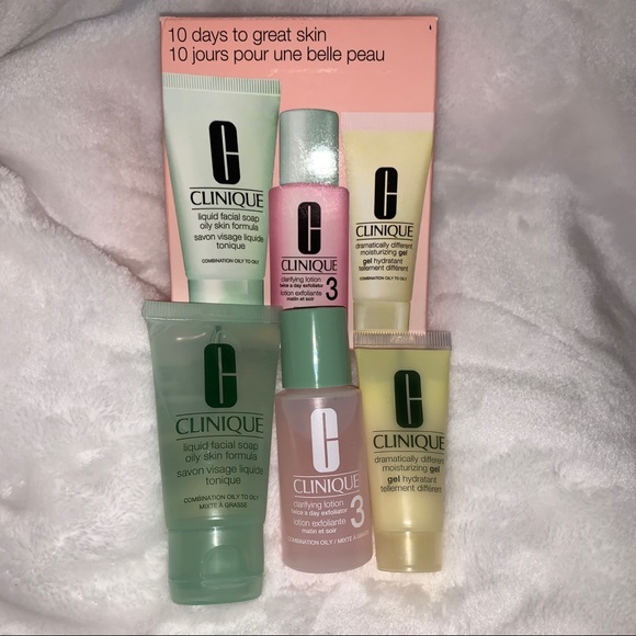 Clinique Other - Clinique 10 days to great skin 3 Step Skin Care 😍